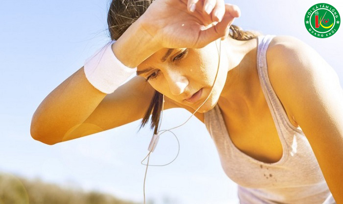 Say nắng, say nóng là tình trạng thường gặp vào mùa nắng nóng